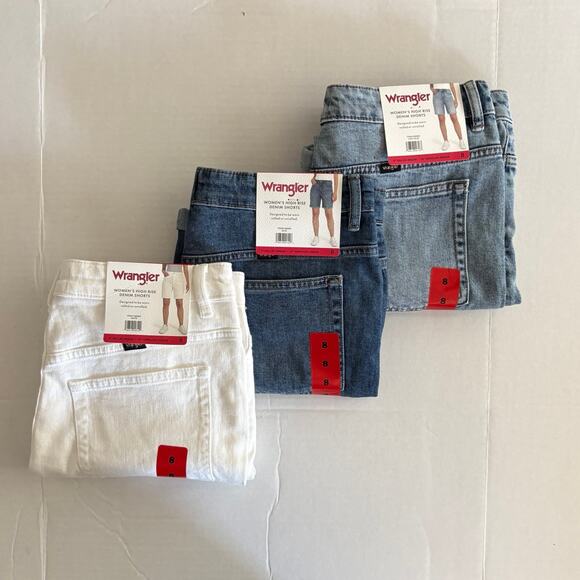 Wrangler Pants - Wrangler Women’s Vintage Denim Shorts 3 pairs